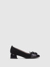 Sapatos com Apliques em Preto